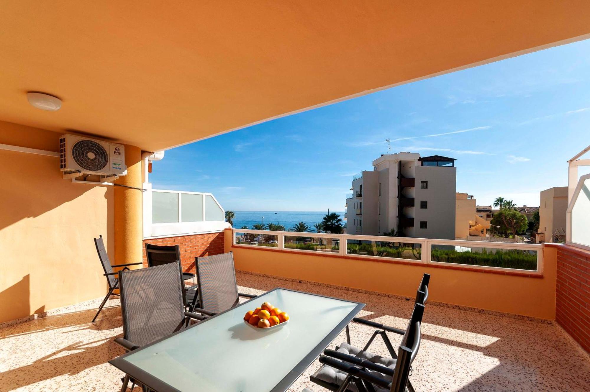 Primera Linea, Gran Terraza, Maravillosas Vistas, Alto Standing Villajoyosa Exteriér fotografie